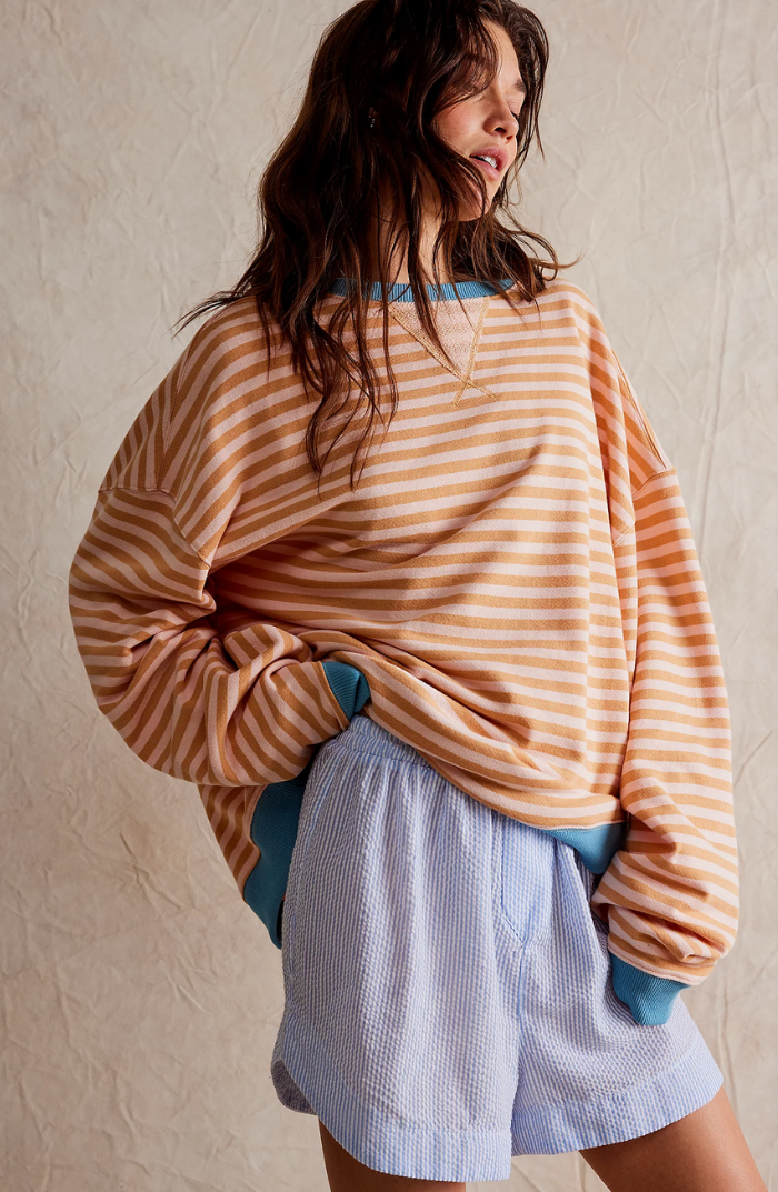 Anna™ l Trui Gestreept Oversized