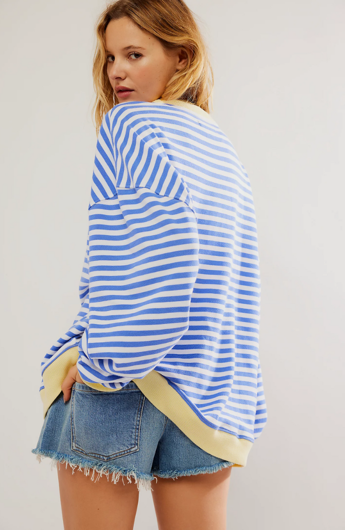 Anna™ l Trui Gestreept Oversized