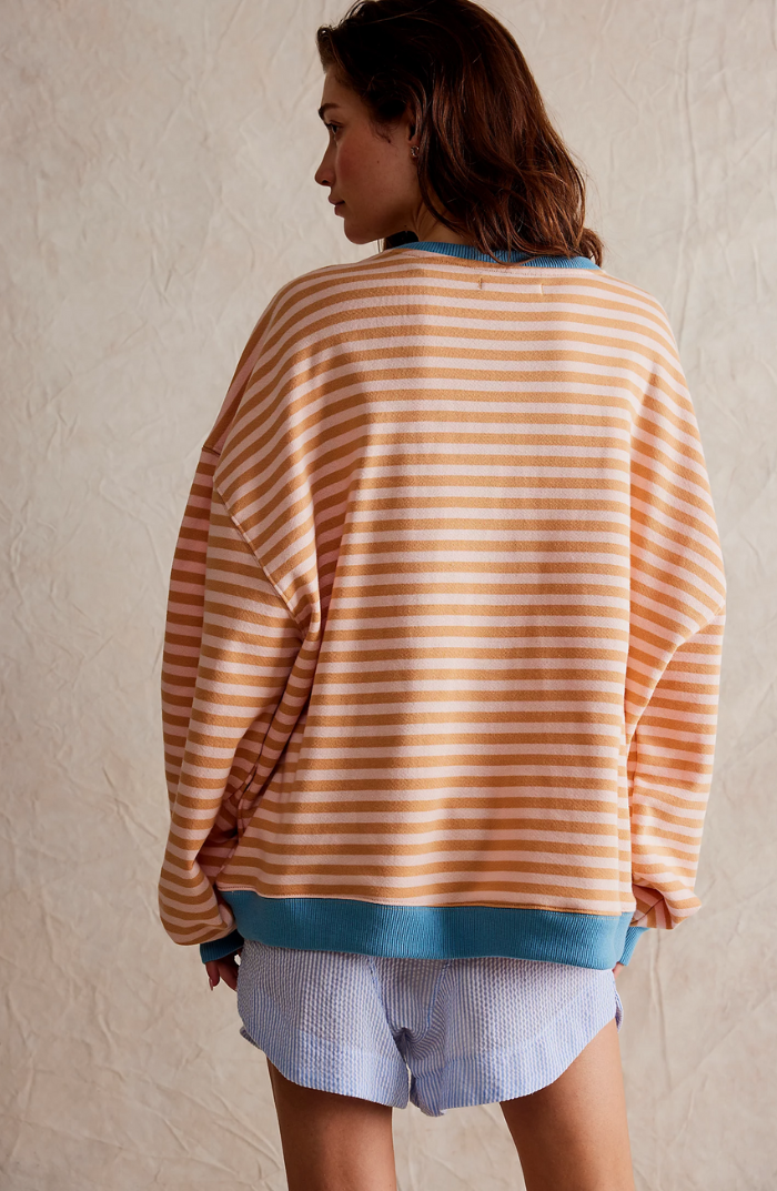 Anna™ l Trui Gestreept Oversized