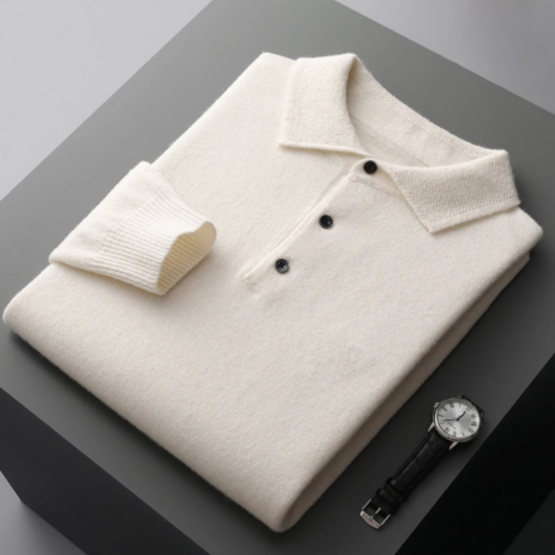 Milano™ l Trui Revers Lange Mouwen Merinowol