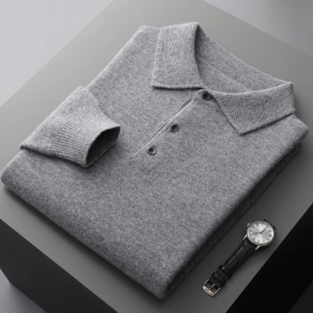 Milano™ l Trui Revers Lange Mouwen Merinowol