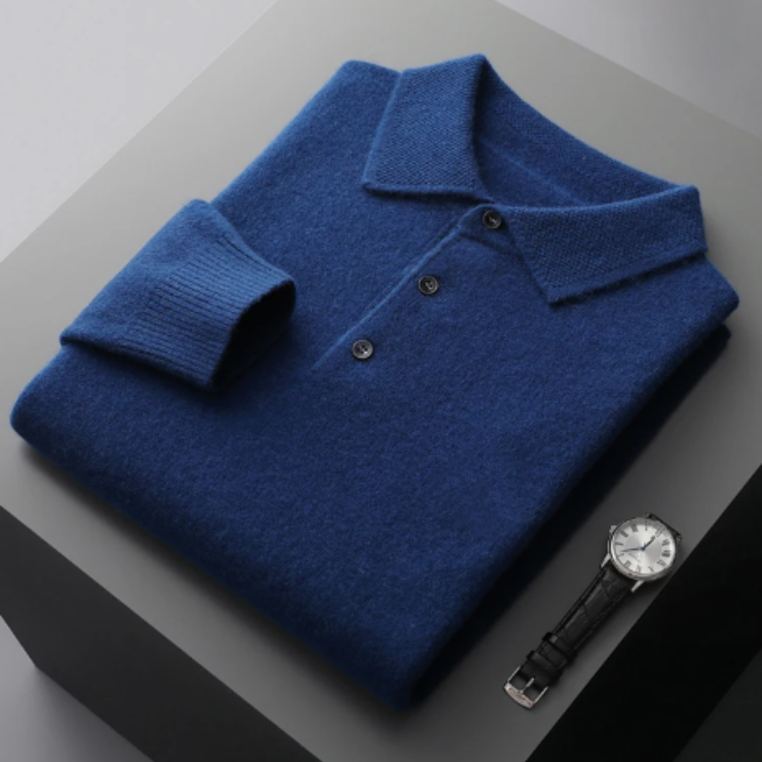 Milano™ l Trui Revers Lange Mouwen Merinowol