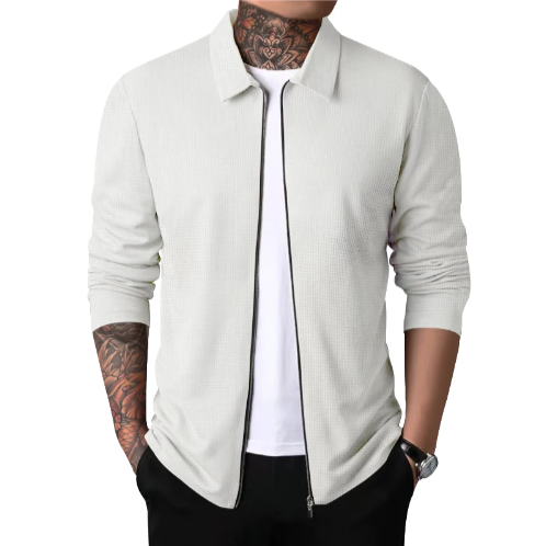 Danilo™ l Vest Casual met Kraag en Rits