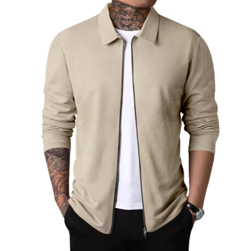 Danilo™ l Vest Casual met Kraag en Rits