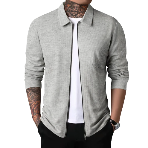 Danilo™ l Vest Casual met Kraag en Rits