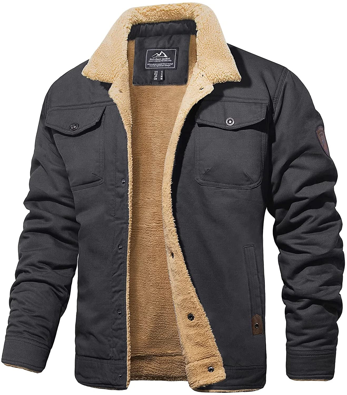 Carl™ l Bomberjack met Wollen Voering