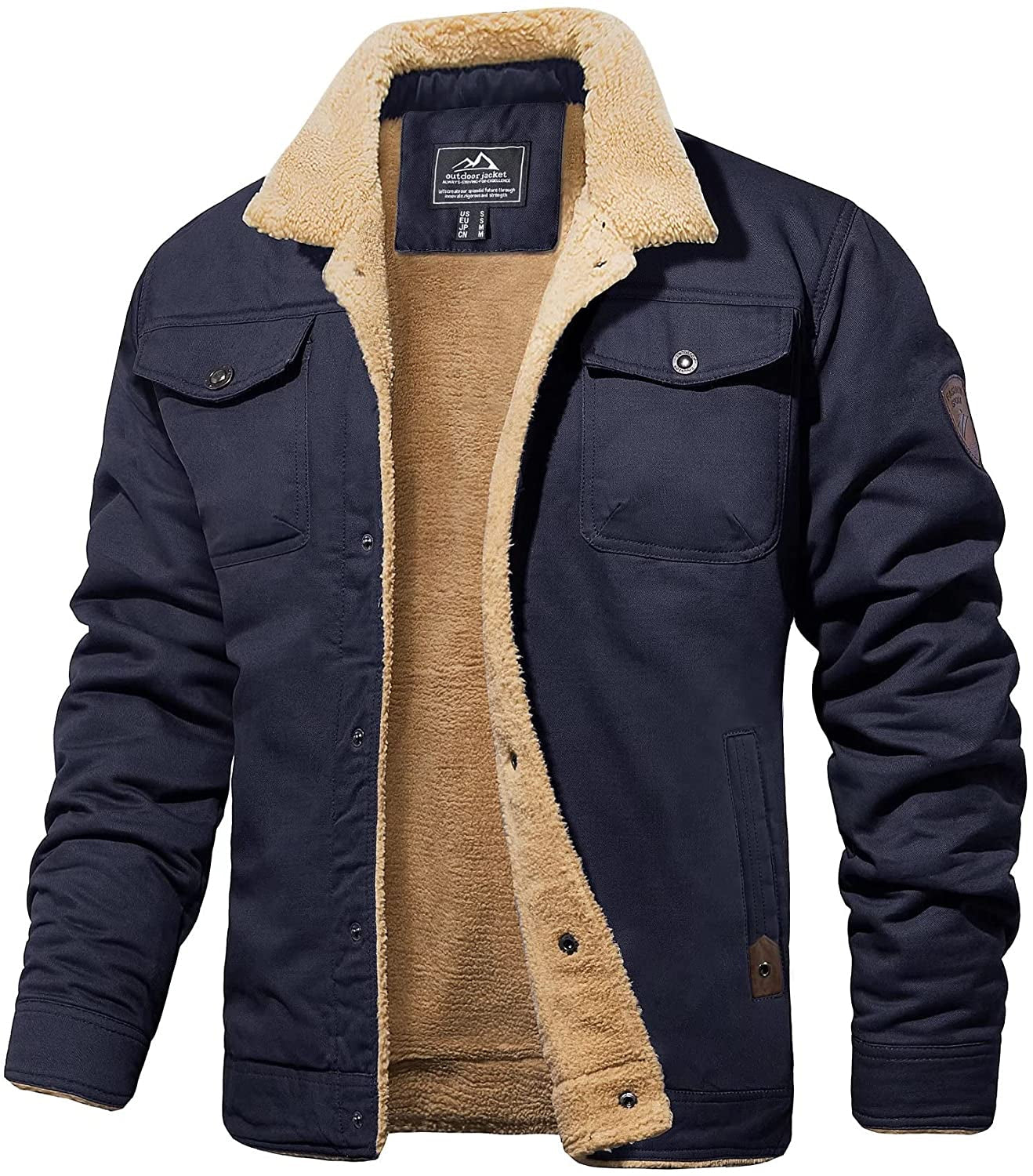 Carl™ l Bomberjack met Wollen Voering