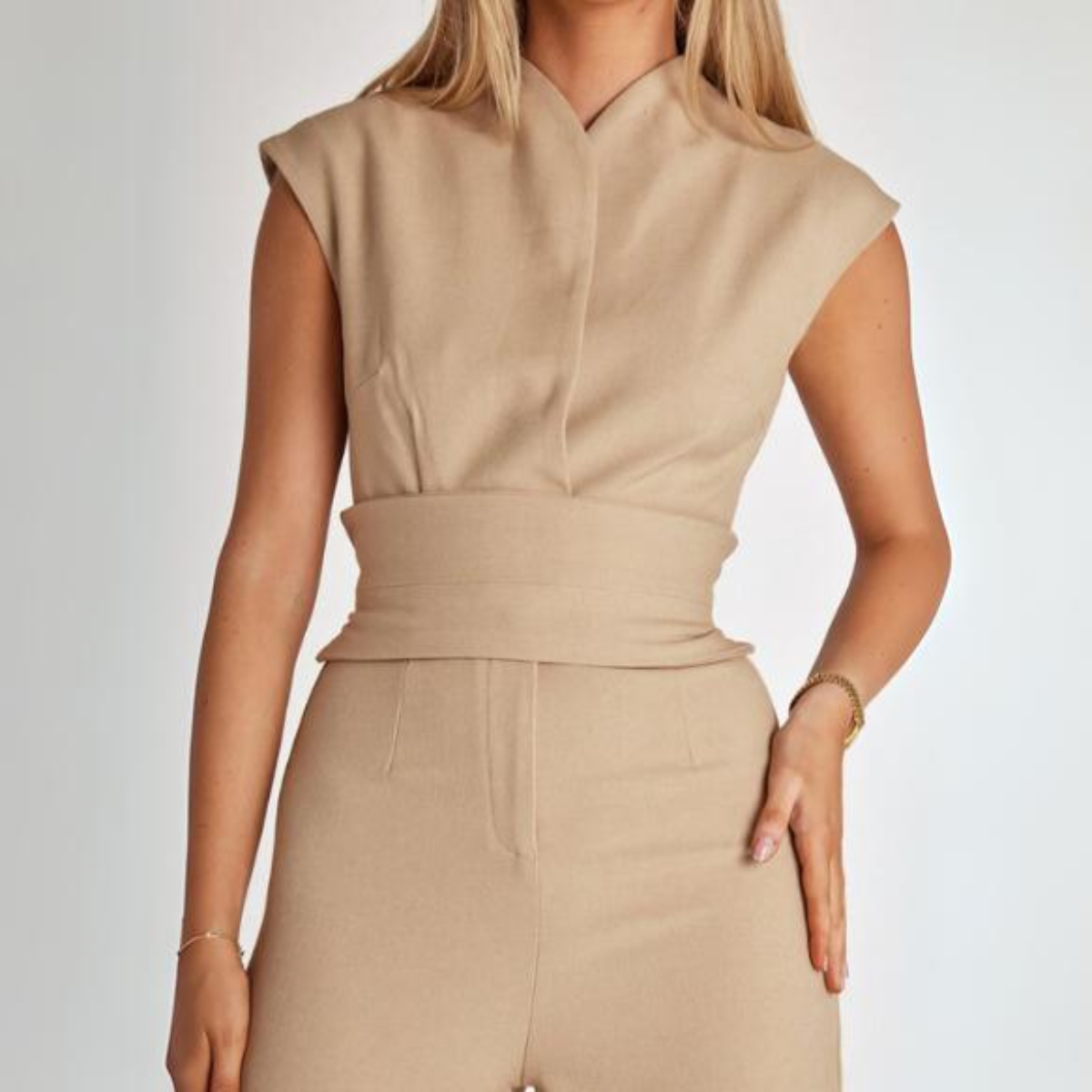 Ariana™ | Mouwloze Jumpsuit