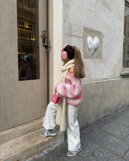 Louisa™ l Gebreide Trui Gestreept