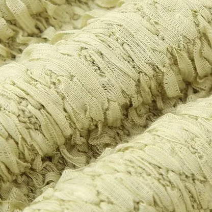 Eveline™| Gestikte Sweater Mouwloos