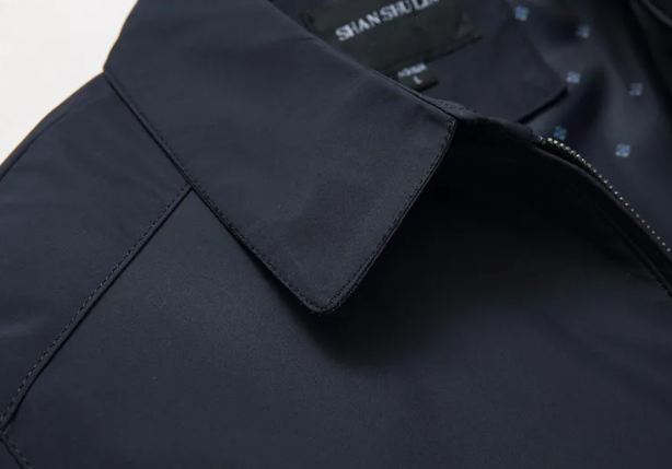 Leonardo™｜Nette Jas met Kraag Katoen