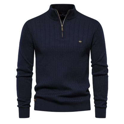 Edward™ l Gebreide Trui Hoge Rits