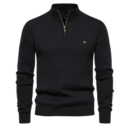 Edward™ l Gebreide Trui Hoge Rits