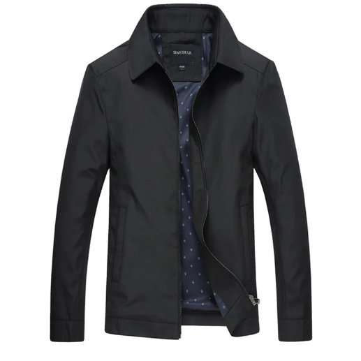 Leonardo™｜Nette Jas met Kraag Katoen