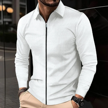 Danilo™ l Vest Casual met Kraag en Rits