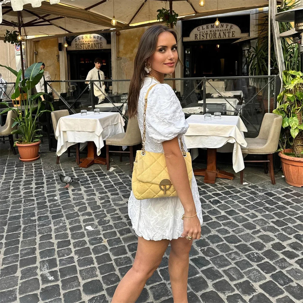 Valentina™ | Geborduurde Witte Jurk