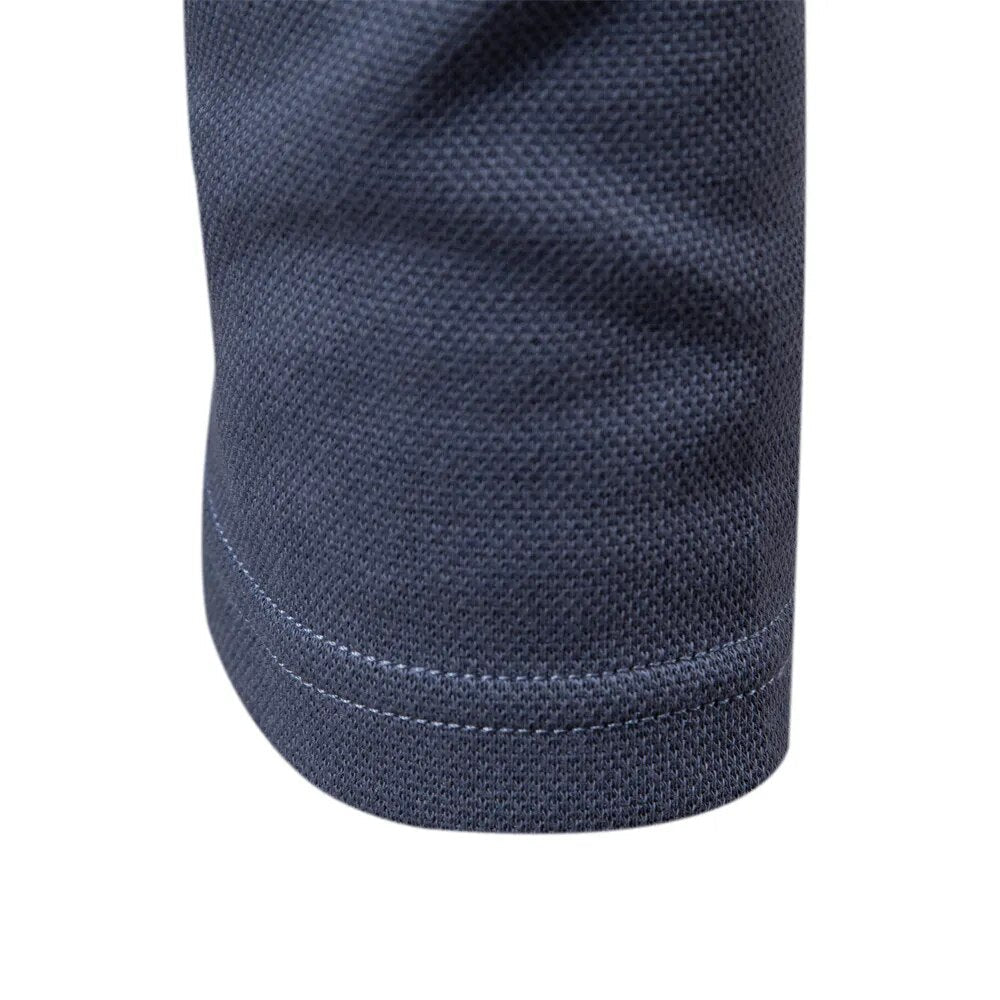 Novan™ l Polo Shirt Lange Mouwen Katoen