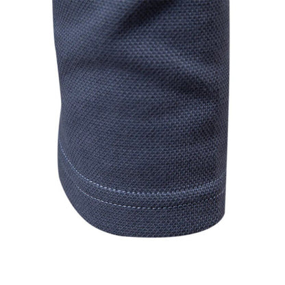 Novan™ l Polo Shirt Lange Mouwen Katoen