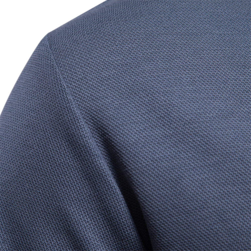 Novan™ l Polo Shirt Lange Mouwen Katoen