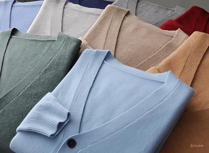 Valentino™ l Vest met Knopen Merinowol